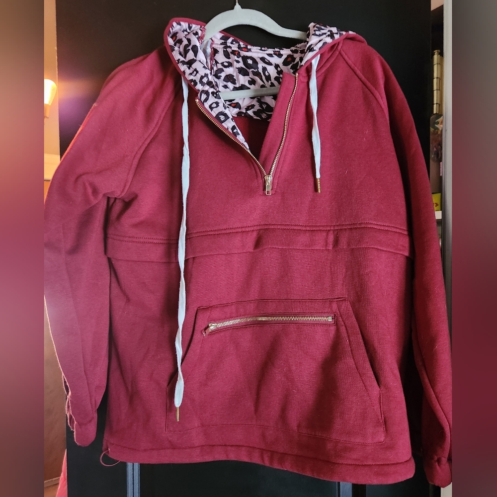 Pull Over Jacket Sweatshirt